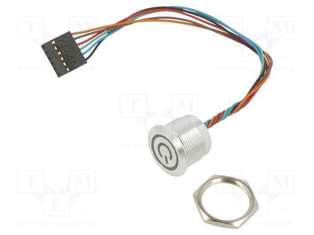 Interruptor: capacitivo, Pos: 2, SPST-NO, 1A/24VD.