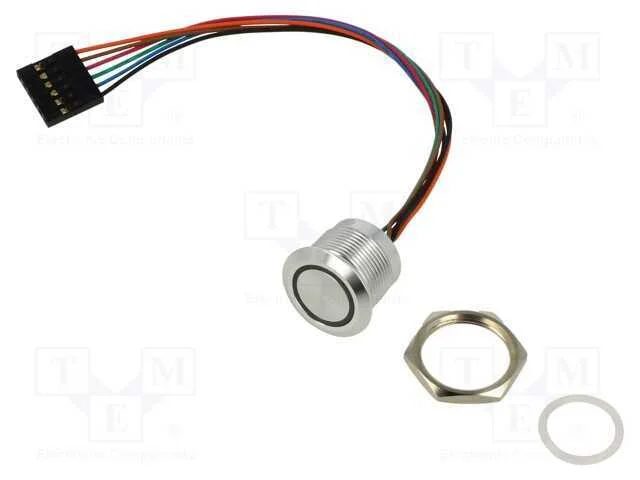 Interruptor: capacitivo, Pos: 2, SPST-NO, 1A/24VD.