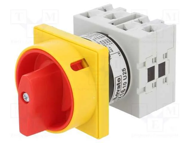 Interruptor: de came, Pos.est&aacute;v: 2, 16A, 0-1, par.