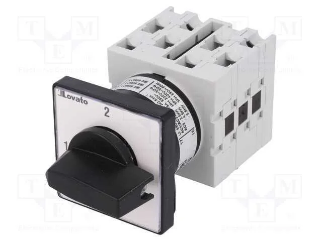 Interruptor: de came, Pos.est&aacute;v: 2, 16A, 1-2, par.