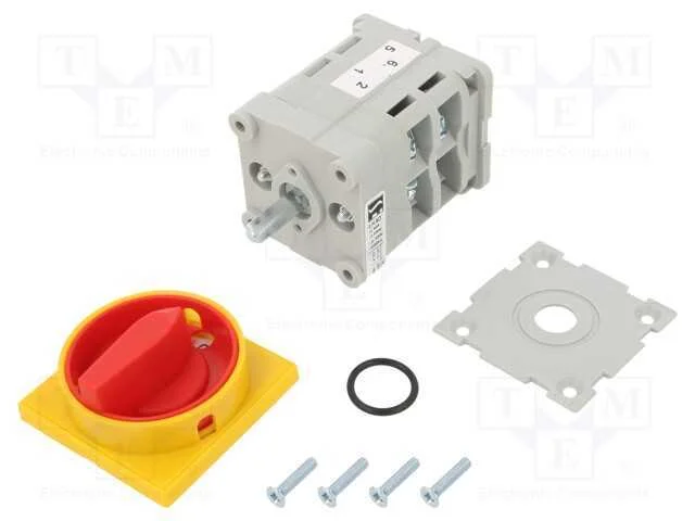 Interruptor: de Came, Pos.Est&aacute;v: 2, 40a, 0-1, para Embutir, Polos: 3