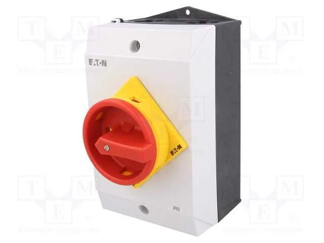 Interruptor: de came principal, Pos.est&aacute;v: 2, 25A.