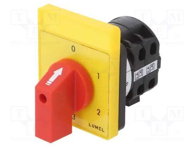 Interruptor: de came, Pos.est&aacute;v: 5, 16A, 0-1-2-3-.