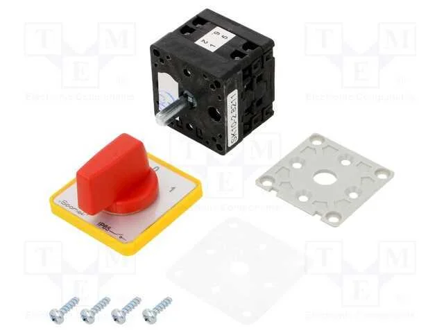 Interruptor: de came, Pos.est&aacute;v: 2, 10A, 0-1, par.