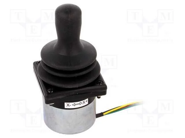 Joystick, 2- Axial, Pos.Est&aacute;v: 1, -40&divide;80c, 36x36mm, Ip65, +5%, 5vdc