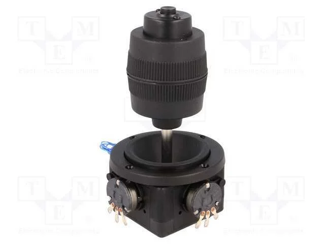 Joystick, 0&divide;5kO+5%,2- axial,fun&ccedil;&atilde;o FIRE-interrupt.
