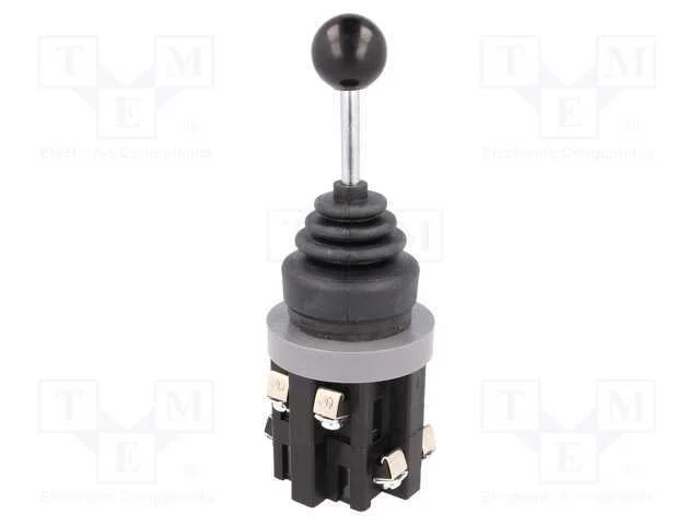 Joystick; Pos.est&aacute;v: 1; Cap.DC @R: 2,2A/110VDC; &Oslash;30mm; 2,2kV; 100MO