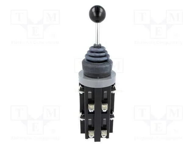Joystick, Pos.Est&aacute;v: 4, Cap.Dc @r: 2,2a/110vdc, -20&divide;50c, 30mm