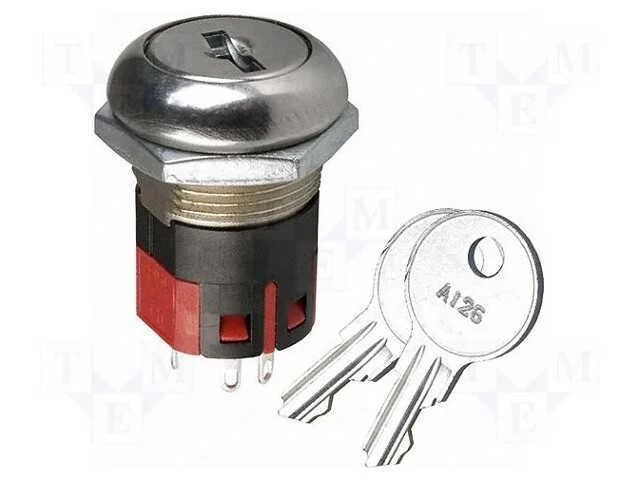 Interruptor: Esta&ccedil;&atilde;o, Pos.Est&aacute;v: 2, Forma Comut: On-On, 19,3mm