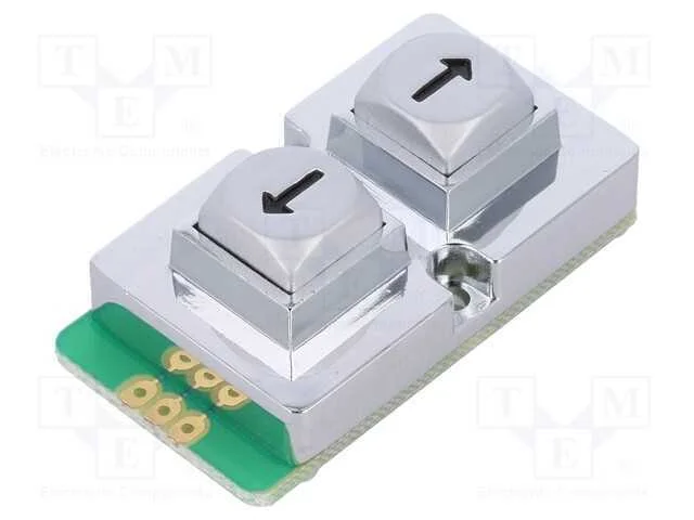De Teclado, Quant.De Bot: 2, Metal, 200mo, 1,5n, 2mm, 20ma, -20&divide;60c