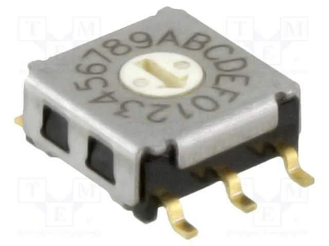 Emissor de c&oacute;digo, HEX/BCD, Pos: 16, SMT, Rcontac.