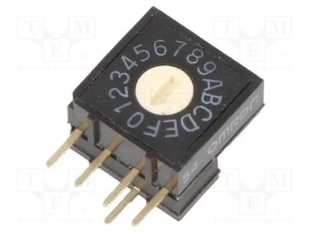 Emissor de c&oacute;digo, HEX/BCD, Pos: 16, THT, Rcontac.