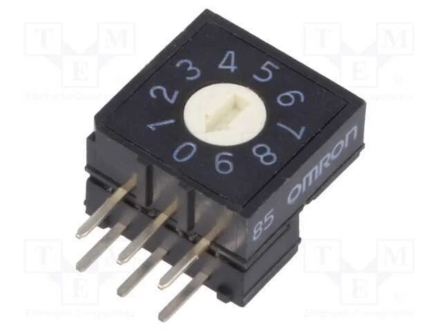 Emissor de C&oacute;digo, Dec/Bcd, Pos: 10, Tht, Rcontacto Max: 200mo