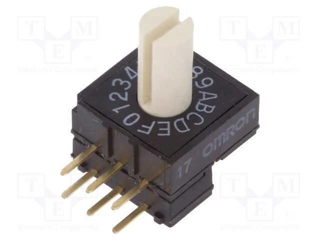Emissor de C&oacute;digo, Hex/Bcd, Pos: 16, Tht, Rcontacto Max: 200mo