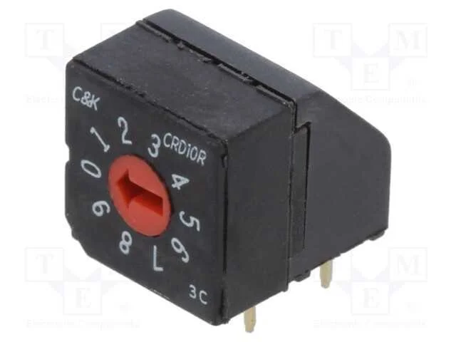 Emissor de C&oacute;digo, Dec/Bcd, Pos: 10, Tht,Da Direita, 1ncm, Crd