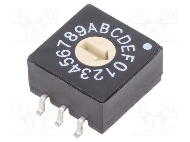 Emissor de C&oacute;digo, Hex/Bcd, Pos: 16, Smt, Rcontacto Max: 100mo