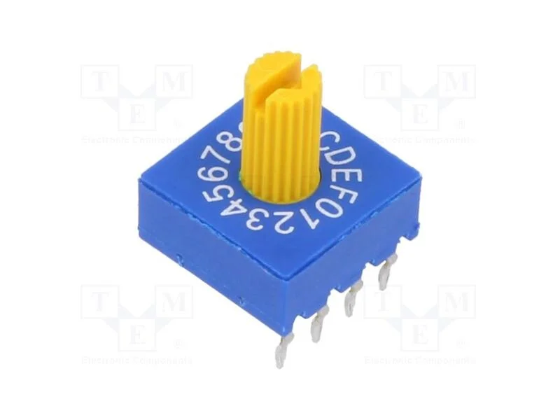 Emissor de C&oacute;digo, Hex/Bcd, Pos: 16, Tht, Rcontacto Max: 100mo