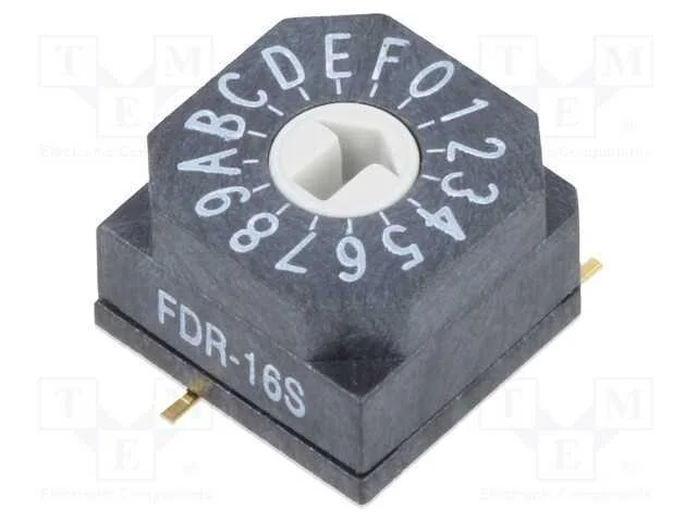 Emissor de C&oacute;digo, Hex/Bcd, Pos: 16, Smt, Rcontacto Max: 80mo, 7ncm