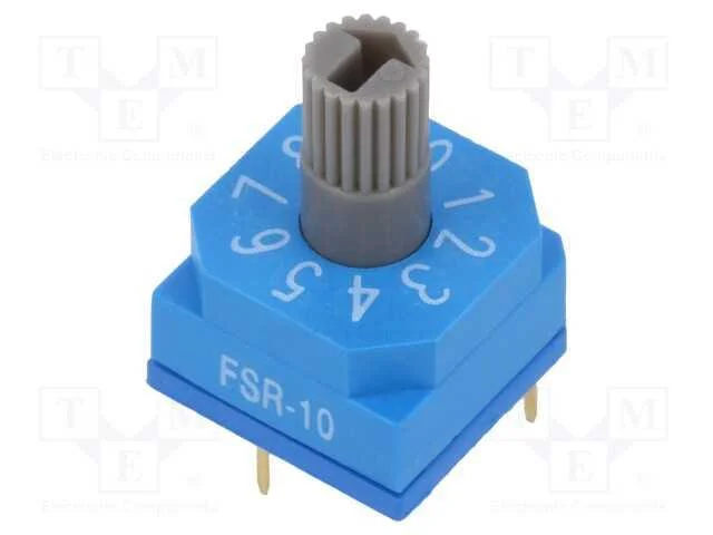 Emissor de c&oacute;digo, DEC/BCD, Pos: 10, THT, Rcontac.