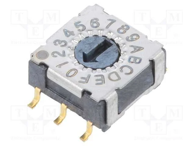Emissor de c&oacute;digo, HEX/BCD, Pos: 16, SMT, Rcontac.