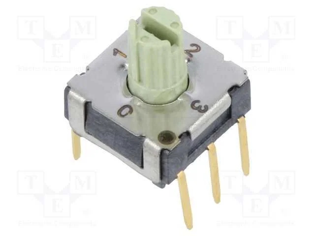 Emissor de C&oacute;digo, Pos: 4, Tht, Rcontacto Max: 80mo, Raster: 2,54mm