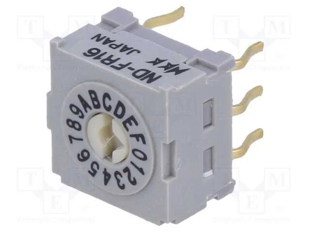 Emissor de C&oacute;digo, Hex/Bcd, Pos: 16, Vertical, Rcontacto Max: 30mo