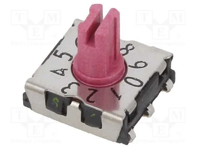 Emissor de C&oacute;digo, Dec/Bcd, Pos: 10, Smd, Rcontacto Max: 80mo, P25