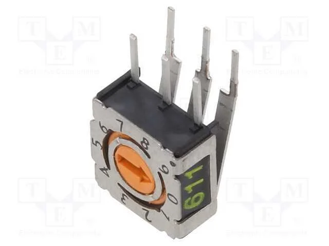 Emissor de C&oacute;digo, Dec/Bcd, Pos: 10, Tht, Rcontacto Max: 80mo, P36