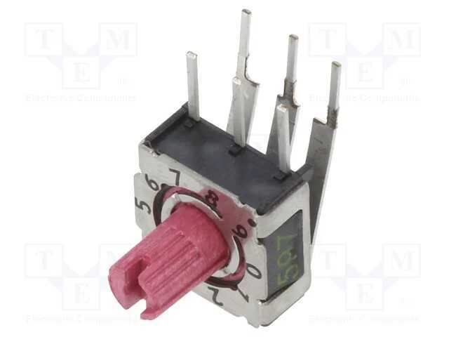 Emissor de C&oacute;digo, Dec/Bcd, Pos: 10, Tht, Rcontacto Max: 80mo, P36