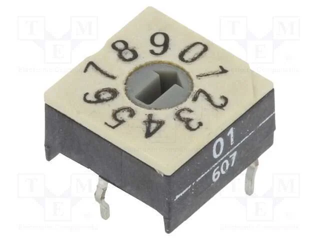 Emissor de C&oacute;digo, Dec/Bcd, Pos: 10, Tht, Rcontacto Max: 100mo