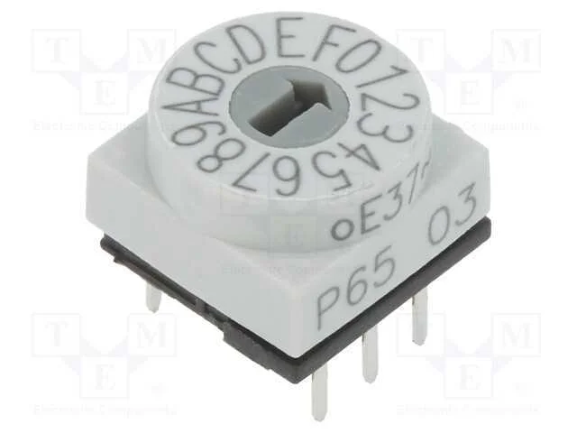 Emissor de C&oacute;digo, Hex/Bcd, Pos: 16, Tht, Rcontacto Max: 80mo, P65