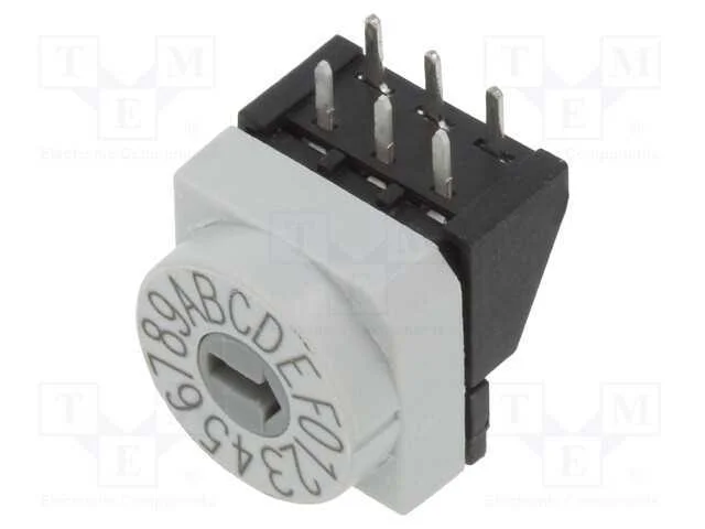 Emissor de C&oacute;digo, Hex/Bcd, Pos: 16, Tht, Rcontacto Max: 80mo, P65