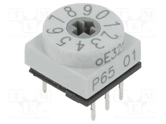 Emissor de C&oacute;digo, Dec/Bcd, Pos: 10, Tht, Rcontacto Max: 80mo, P65
