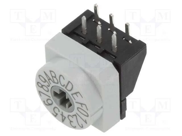 Emissor de C&oacute;digo, Hex/Bcd, Pos: 16, Tht, Rcontacto Max: 80mo, P65