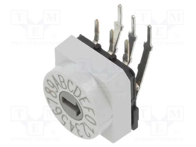 Emissor de c&oacute;digo, HEX/BCD, Pos: 16, THT, Rcontac.
