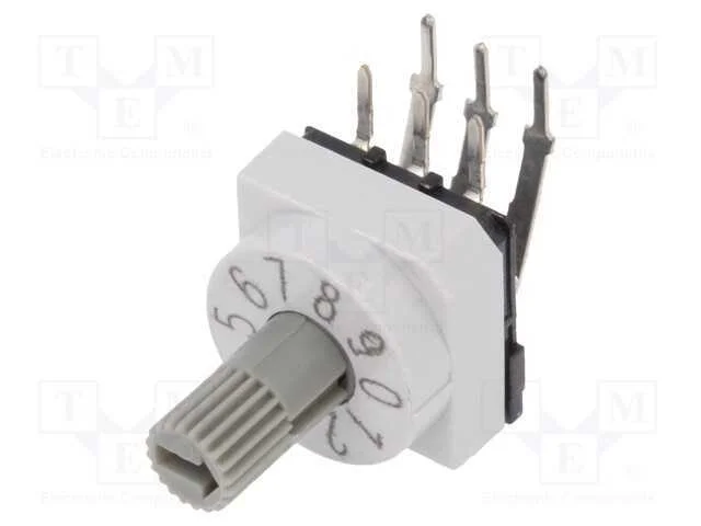 Emissor de C&oacute;digo, Dec/Bcd, Pos: 10, Tht, Rcontacto Max: 80mo, Pt65