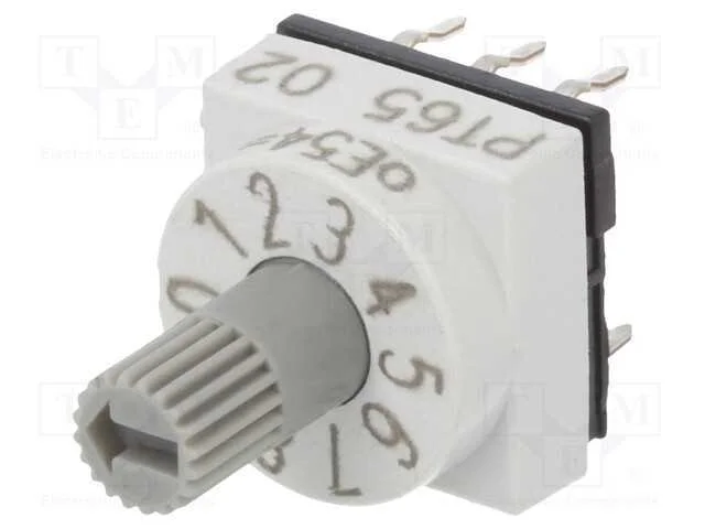 Emissor de C&oacute;digo, Dec/Bcd, Pos: 10, Tht, Rcontacto Max: 80mo, Pt65