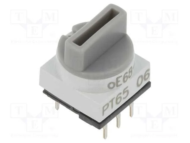 Emissor de C&oacute;digo, Hex/Bcd, Pos: 16, Tht, Rcontacto Max: 80mo, Pt65
