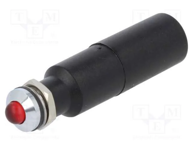 Luz Indicadora: Led, Convexa, Vermelho, 230vac, 8mm, Ip67