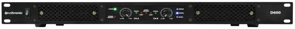 D600 Class-D Amplifier 2 X 300wrms