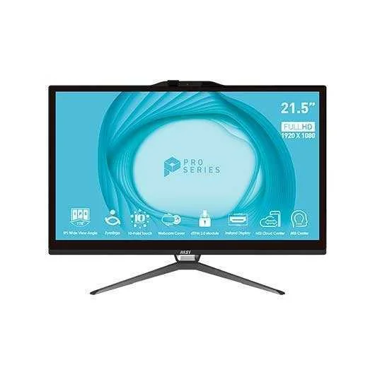 Msi Pro Ap222t 13m-003eu Intel Pentium Gold 21.5" 4 Gb Ddr4-Sdram 128 Gb