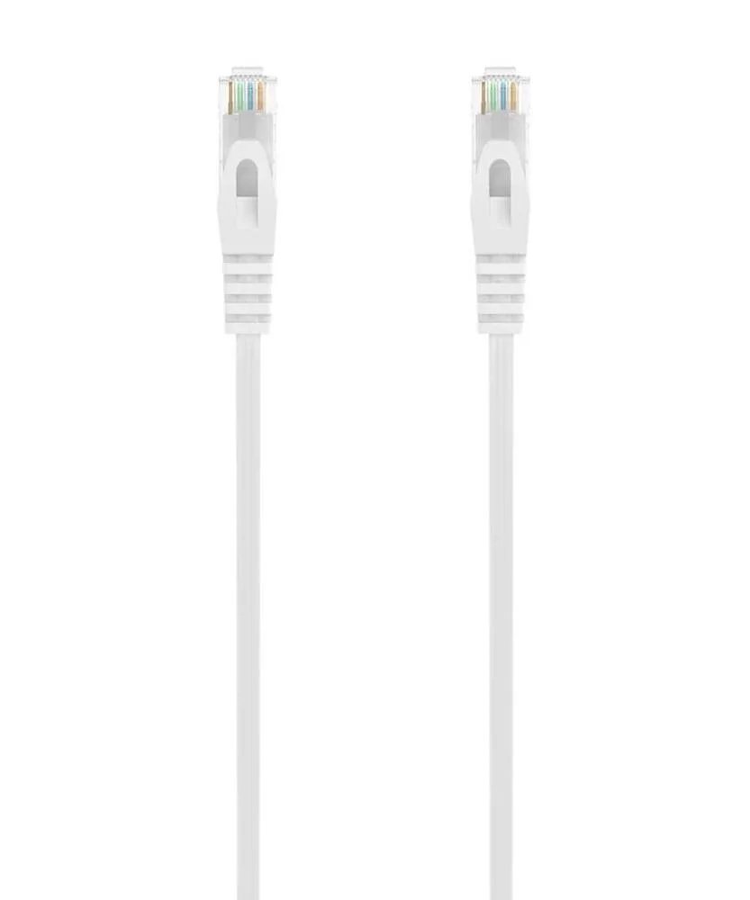 Cabo de Rede Cat6a U/Utp Utp Branco 3 Metros - Aisens