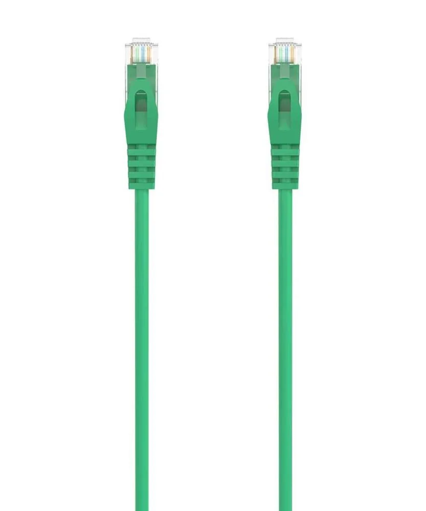 Cabo de Rede Rj45 Cat6a U/Utp Verde 3 Metros - Aisens