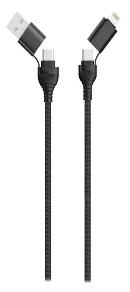 2GO 797369 CABO USB 1,2 M USB A/USB C USB C/LIGHT.