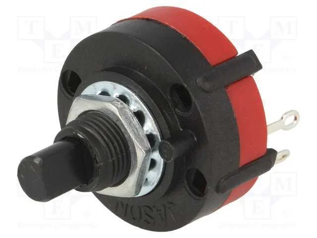 Interruptor: girat&oacute;rio, Pos: 4, 0,3A/125VAC, 30, .