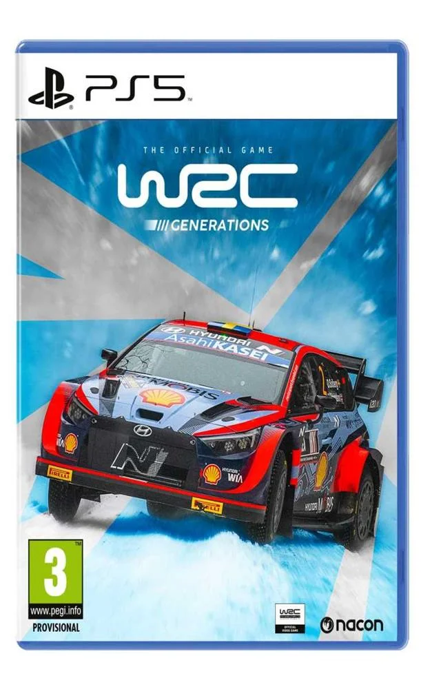 Videojuego Wrc Generations Ps5 Dvd