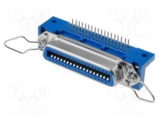 Conector: Centronics, tomada, f&ecirc;mea, PIN: 36, THT.