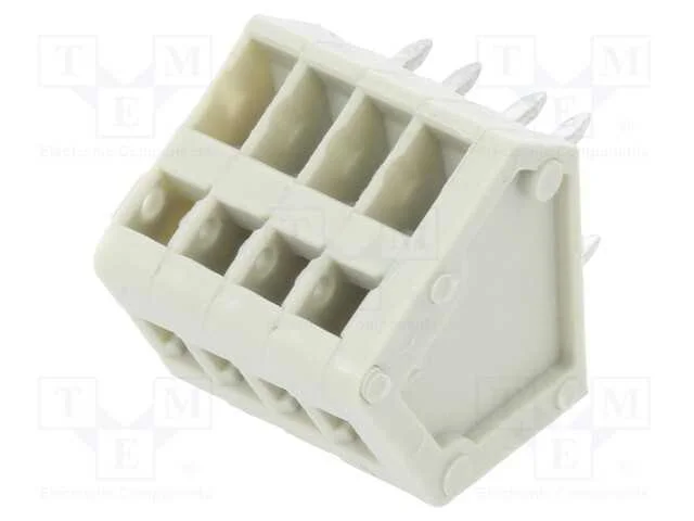 PCB bloco terminal, angulares, 2,5mm, faixas: 4, .