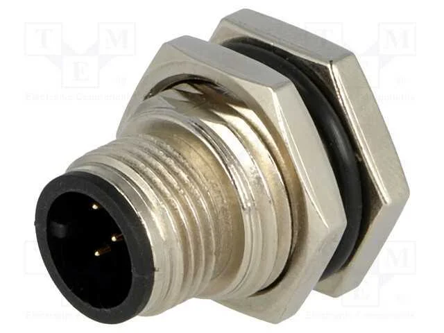 Tomada, M12, Pin: 5, Macho, C&oacute;digo A-Devicenet / Canopen, Solda