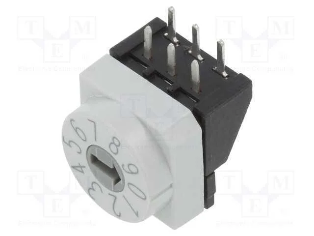 Emissor de c&oacute;digo, DEC/BCD, Pos: 10, THT, Rcontac.